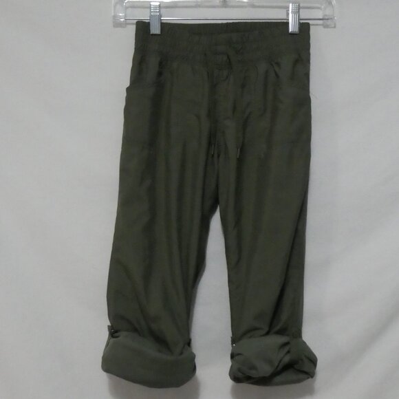 OLD NAVY | medium | Army Green Pants With Roll Tab Bottoms - Picture 2 of 14